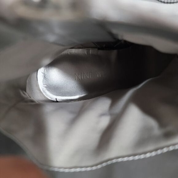 Nine West Rhinestones Dress Pointed Toe Booties Size 6.5 - Picture 7 of 12